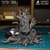 The Haunted Tree Miniature | Haunted Tree 4 - Tabletop RPG & D&D miniature. Perfect for wargaming & collectors