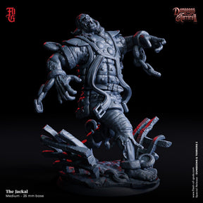 The Jackal Undead Monster Miniature | The Jackal - Tabletop RPG & D&D miniature. Perfect for wargaming & collectors