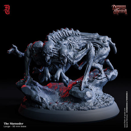The Marauder Miniature | The Marauder - Tabletop RPG & D&D miniature. Perfect for wargaming & collectors