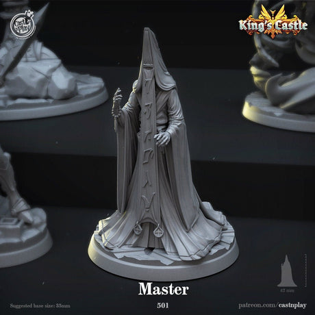The Master Miniature | A - Tabletop RPG & D&D miniature. Perfect for wargaming & collectors