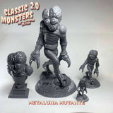 The Metaluna Mutant Miniature | The Metaluna Mutant - Tabletop RPG & D&D miniature. Perfect for wargaming & collectors