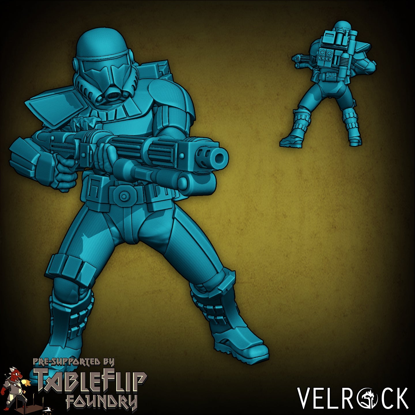 The New Empire Troopers Guard Miniature - A - 32mm