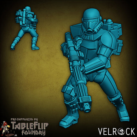 The New Empire Troopers Guard Miniature | B - Tabletop RPG & D&D miniature. Perfect for wargaming & collectors