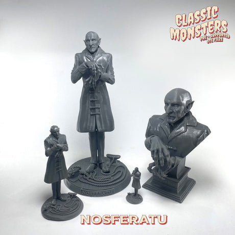 The Nosferatu, Vampire lord Miniature | he Nosferatu - Tabletop RPG & D&D miniature. Perfect for wargaming & collectors