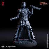 The Parasite Hunter, Elder Blood undead Miniature | The Angry Princess - Tabletop RPG & D&D miniature. Perfect for wargaming & collectors