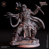 The Parasite Hunter, Elder Blood undead Miniature | The Parasite Hunter - Tabletop RPG & D&D miniature. Perfect for wargaming & collectors