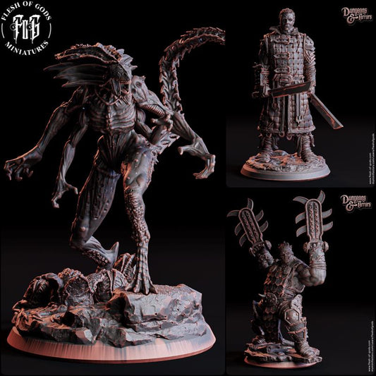 The Parasite Miniature - Full Set All Models - 32mm