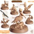 The Pelican Companion Miniature | Aviator A - Tabletop RPG & D&D miniature. Perfect for wargaming & collectors