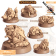 The Persian Cat Companion Miniature | Adventurer A - Tabletop RPG & D&D miniature. Perfect for wargaming & collectors