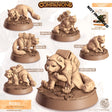The Red Panda Companion Miniature | Adventurer A - Tabletop RPG & D&D miniature. Perfect for wargaming & collectors