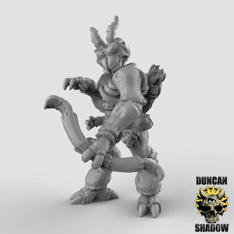 Thri Kreen Miniature bowmen | B - Tabletop RPG & D&D miniature. Perfect for wargaming & collectors