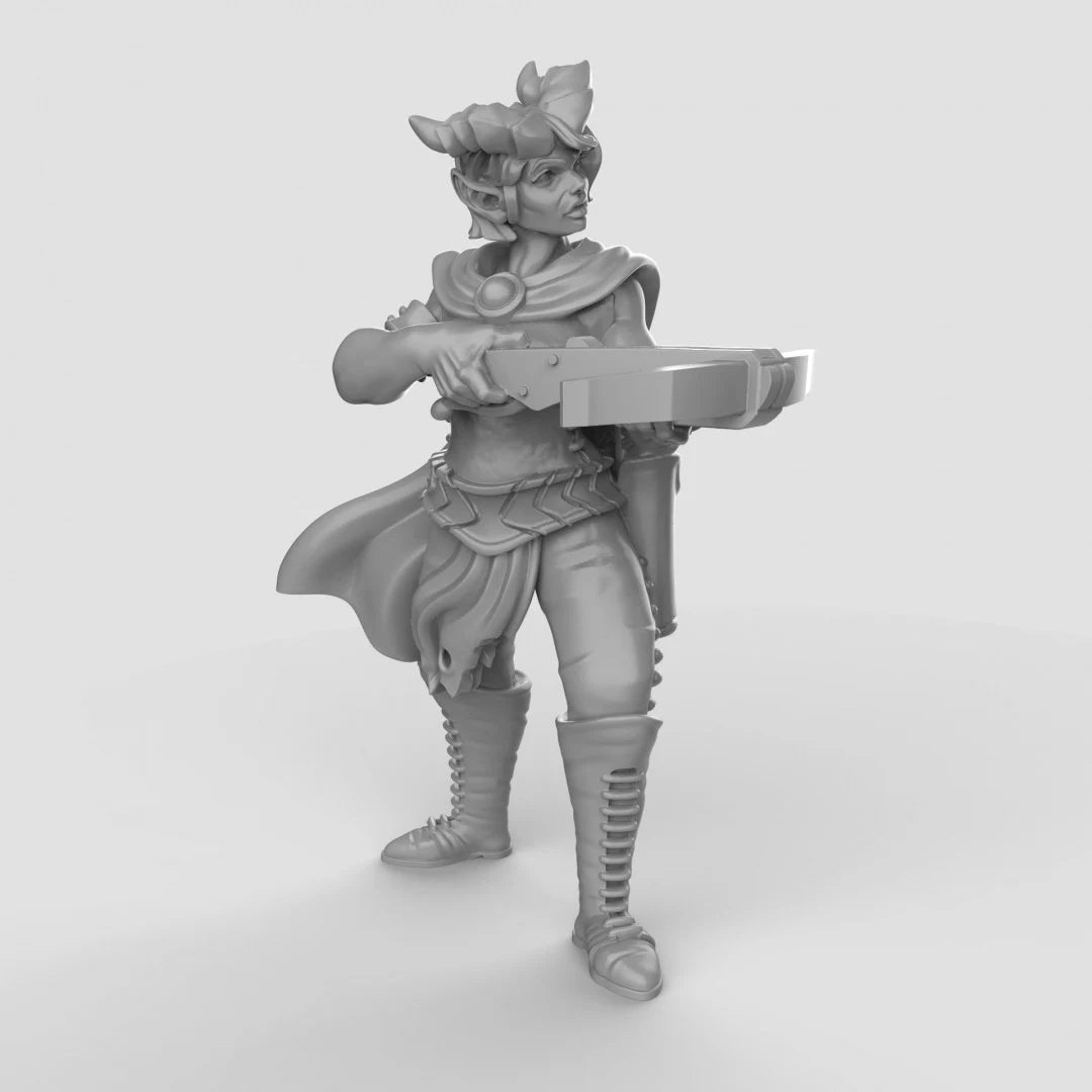 Tiefling Pirate Miniature - A - 28mm