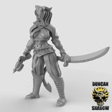 Tiefling Pirate Set 1 Miniature | B - Tabletop RPG & D&D miniature. Perfect for wargaming & collectors
