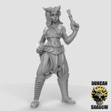 Tiefling Pirate Set 1 Miniature | C - Tabletop RPG & D&D miniature. Perfect for wargaming & collectors