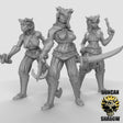 Tiefling Pirate Set 1 Miniature | Set of 3 - Tabletop RPG & D&D miniature. Perfect for wargaming & collectors