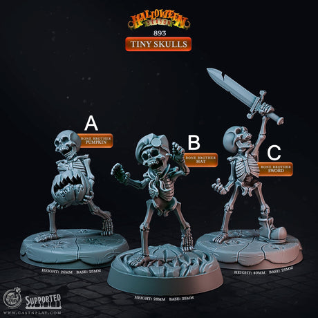 Tiny Terrors Miniature | A - Tabletop RPG & D&D miniature. Perfect for wargaming & collectors