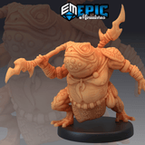 Toad Frog Miniature | D - Tabletop RPG & D&D miniature. Perfect for wargaming & collectors