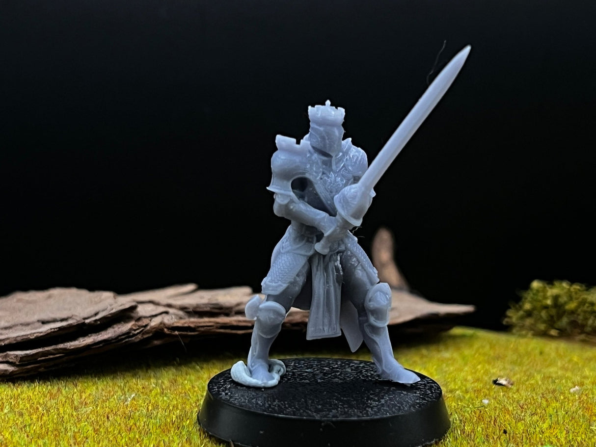 Tower Knight, Paladin Knight, Holy Warrior Miniature | Full Set All Models - Tabletop RPG & D&D miniature. Perfect for wargaming & collectors