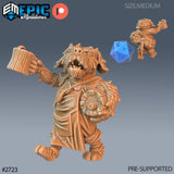 Town Dog Folk Miniature | B - Tabletop RPG & D&D miniature. Perfect for wargaming & collectors