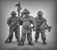 Town Folk Guard Miniature | Set of 3 - Tabletop RPG & D&D miniature. Perfect for wargaming & collectors