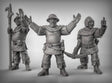 Town Folk Guards Miniature | Set of 3 - Tabletop RPG & D&D miniature. Perfect for wargaming & collectors