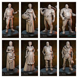 Town Folk Set 1 Miniature | Full Set All Models - Tabletop RPG & D&D miniature. Perfect for wargaming & collectors