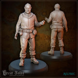 Town Folk Set 1 Miniature | Townsfolk 1 - Tabletop RPG & D&D miniature. Perfect for wargaming & collectors