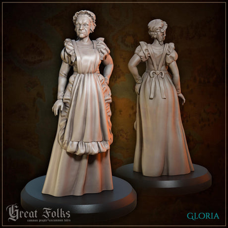 Town Folk Set 1 Miniature | Townsfolk 6 - Tabletop RPG & D&D miniature. Perfect for wargaming & collectors