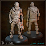 Town Folk Set 1 Miniature | Townsfolk 8 - Tabletop RPG & D&D miniature. Perfect for wargaming & collectors