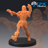 Town Folk Undead Miniature | C - Tabletop RPG & D&D miniature. Perfect for wargaming & collectors