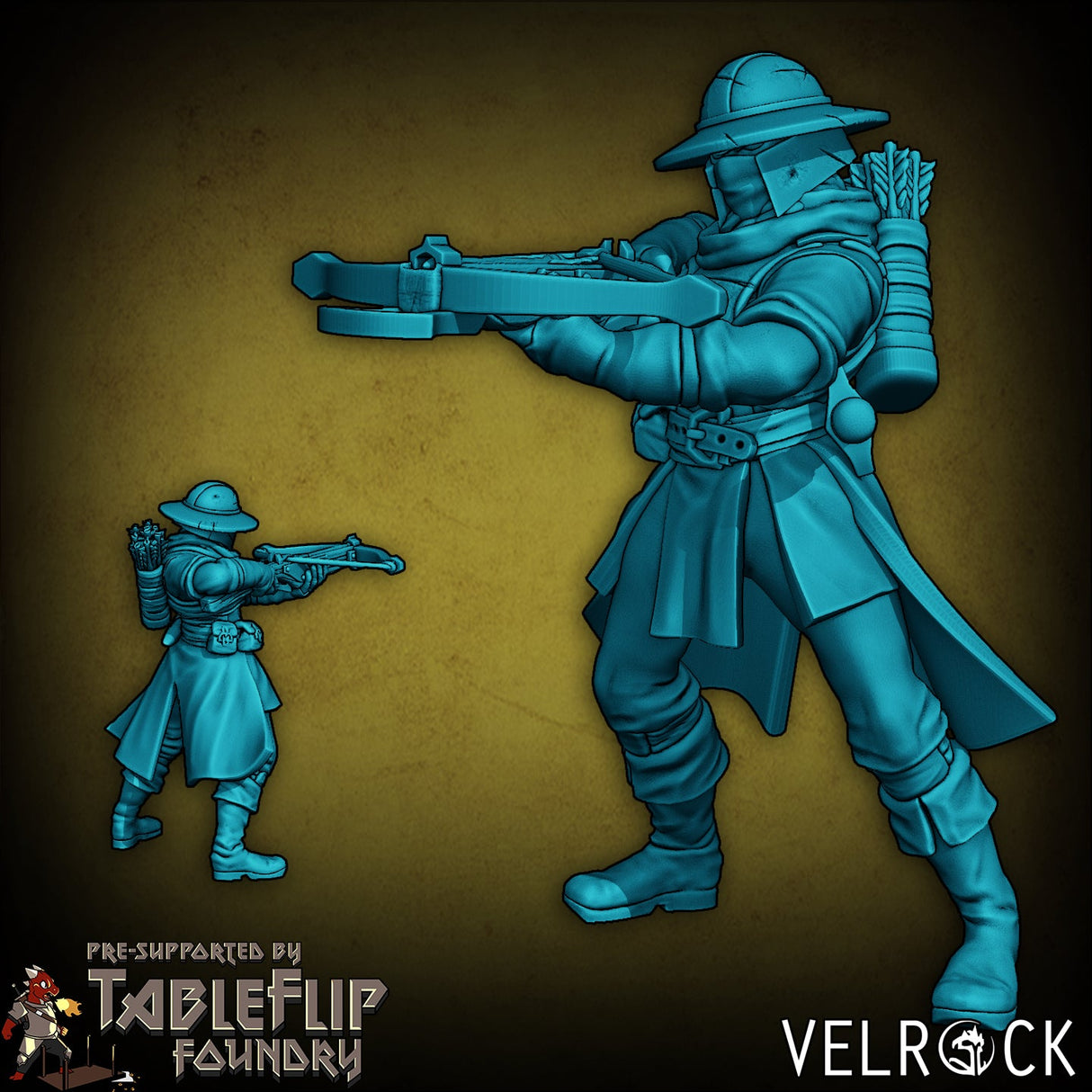 Town Guard Miniature | I - Tabletop RPG & D&D miniature. Perfect for wargaming & collectors