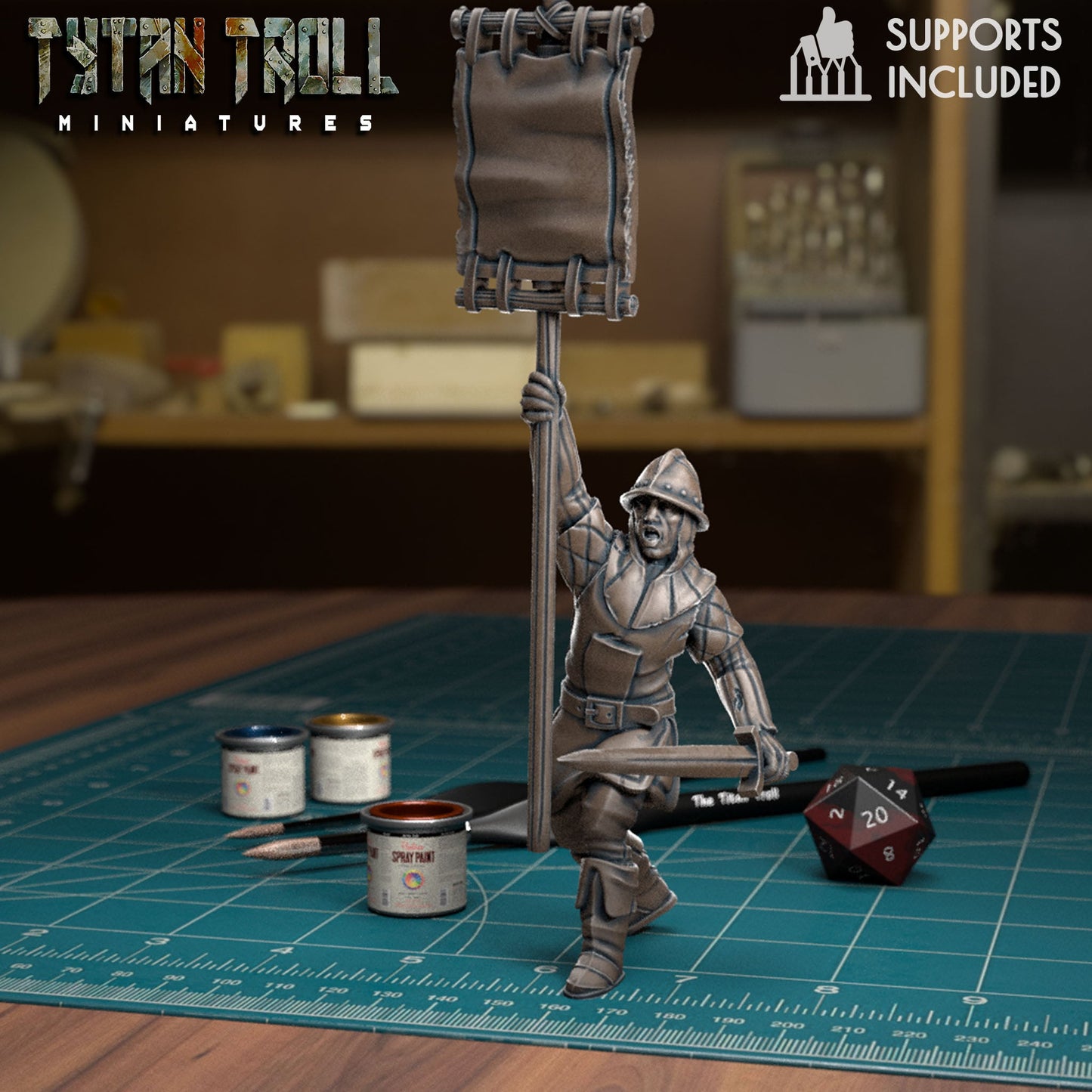 Town Guards Miniature - A - 28mm