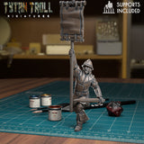 Town Guards Guard 3 Miniature | A - Tabletop RPG & D&D miniature. Perfect for wargaming & collectors