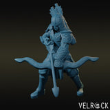 Town Guards Guard Desert Miniature | E - Tabletop RPG & D&D miniature. Perfect for wargaming & collectors