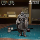 Town Guards Guard 5 Miniature | E - Tabletop RPG & D&D miniature. Perfect for wargaming & collectors