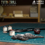 Town Guards Guard 3 Miniature | F - Tabletop RPG & D&D miniature. Perfect for wargaming & collectors