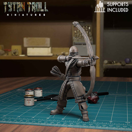 Town Guards Guard 5 Miniature | I - Tabletop RPG & D&D miniature. Perfect for wargaming & collectors