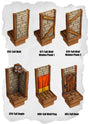 Town Tiles Tall Wall Pack (MT2 076 to MT2 081) | Set of 6 - Tabletop RPG & D&D miniature. Perfect for wargaming & collectors