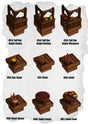 Town Tiles Tavern Accessory Pack (MT1 053 to MT1 061) | Set of 9 - Tabletop RPG & D&D miniature. Perfect for wargaming & collectors