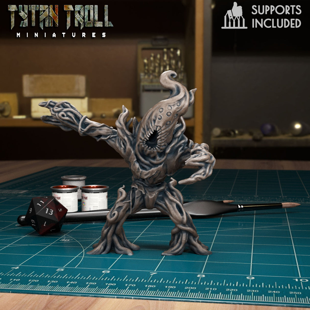 Tree Blight Miniature | D - Tabletop RPG & D&D miniature. Perfect for wargaming & collectors