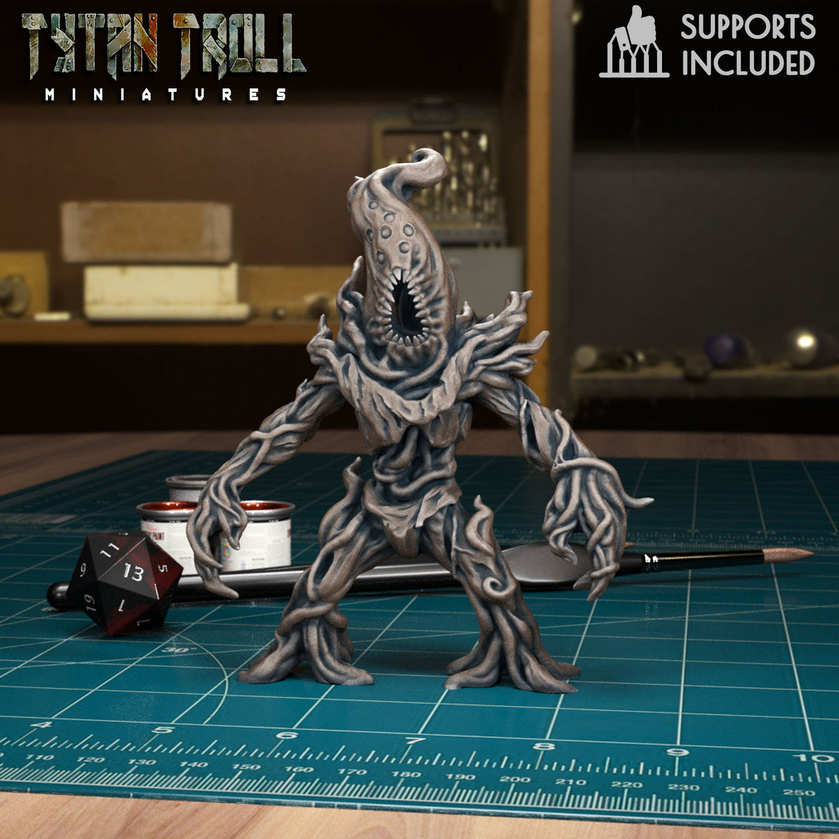 Tree Blight Miniature | I - Tabletop RPG & D&D miniature. Perfect for wargaming & collectors
