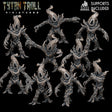 Tree Blight Miniature | Set of 9 - Tabletop RPG & D&D miniature. Perfect for wargaming & collectors