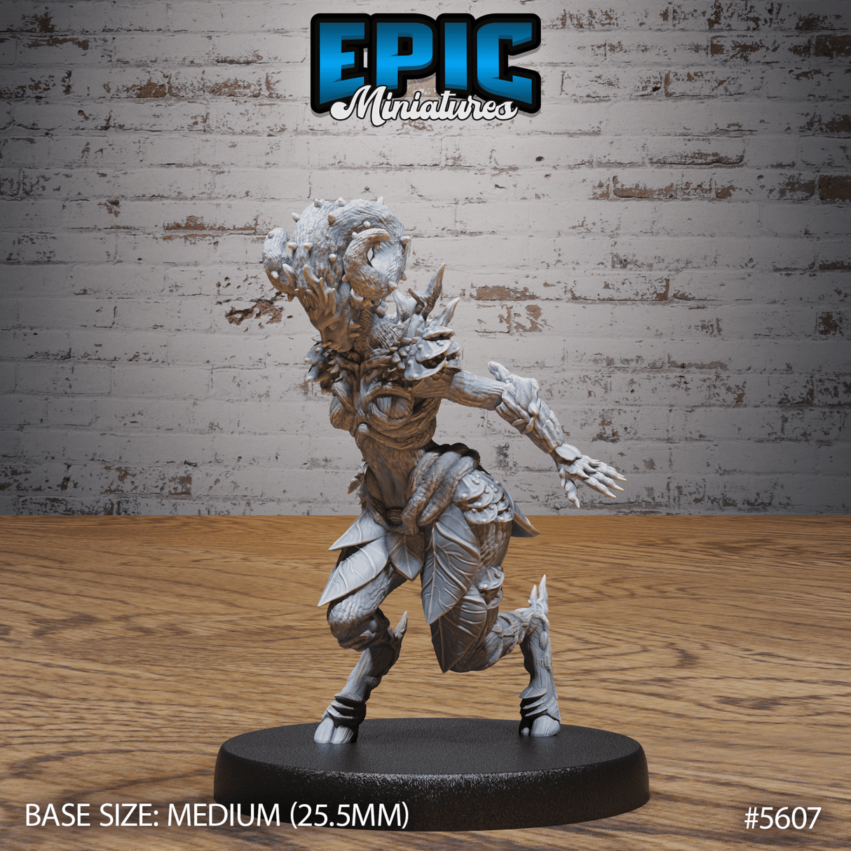 Tree Dryad Miniature | B - Tabletop RPG & D&D miniature. Perfect for wargaming & collectors