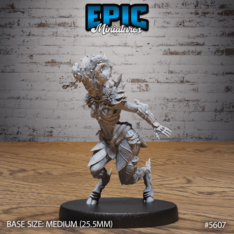 Tree Dryad Miniature | B - Tabletop RPG & D&D miniature. Perfect for wargaming & collectors