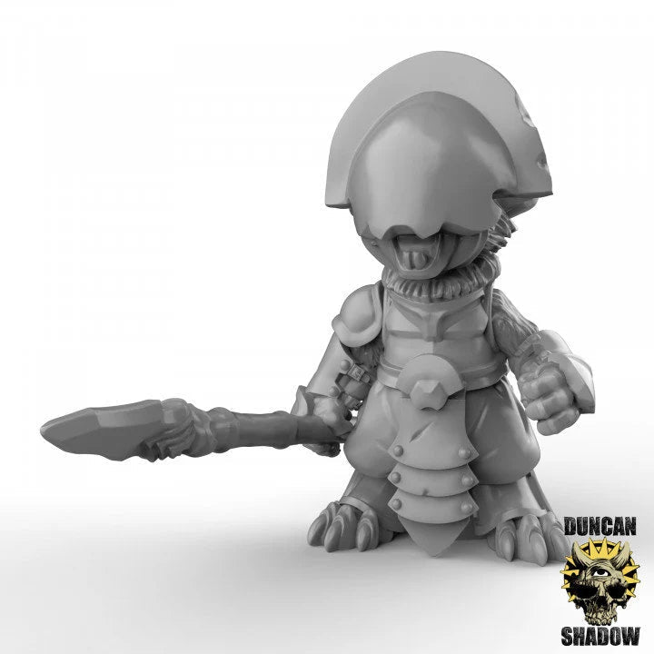 Tribal Mouse Miniature | A - Tabletop RPG & D&D miniature. Perfect for wargaming & collectors