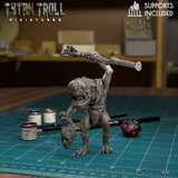 Troglodyte Bundle Miniature | B - Tabletop RPG & D&D miniature. Perfect for wargaming & collectors