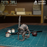 Troglodyte Bundle Miniature | C - Tabletop RPG & D&D miniature. Perfect for wargaming & collectors