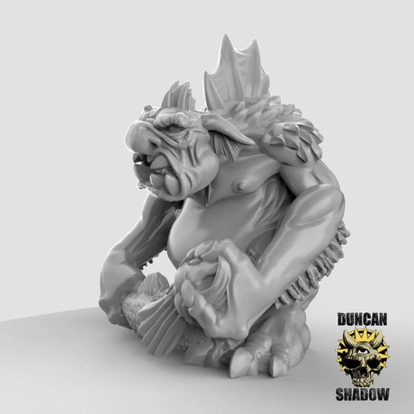 Troll Squad 3 Miniature | A - Tabletop RPG & D&D miniature. Perfect for wargaming & collectors
