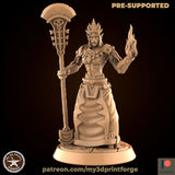 Troll Tribe Miniature | B - Tabletop RPG & D&D miniature. Perfect for wargaming & collectors