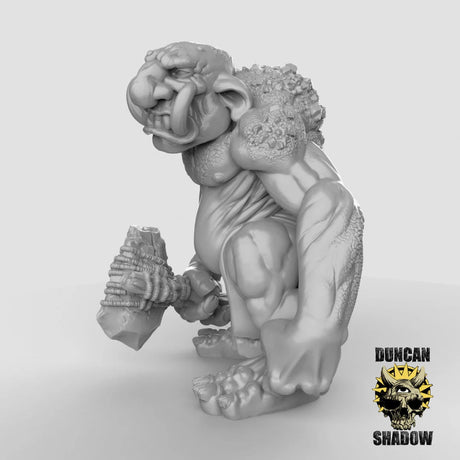 Troll Squad 4 Miniature | B - Tabletop RPG & D&D miniature. Perfect for wargaming & collectors